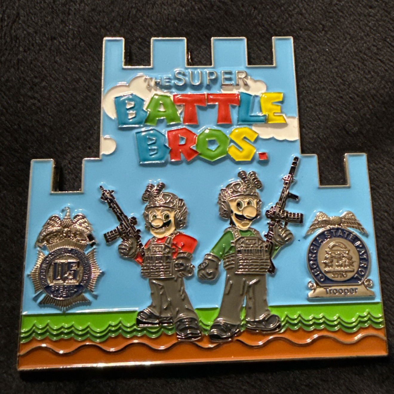 DEA / GSP S.W.A.T. — front