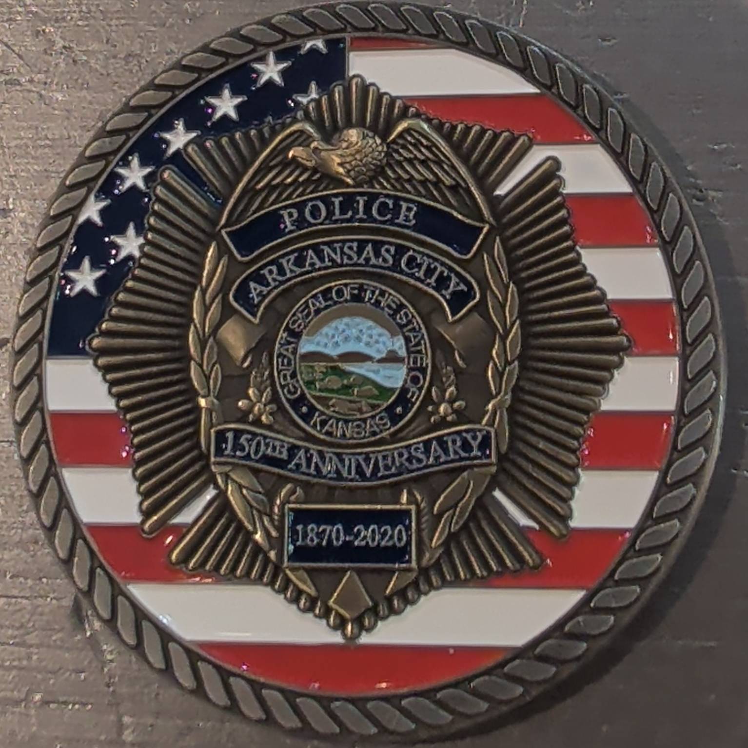Arkansas City's 150th Anniversary — front
