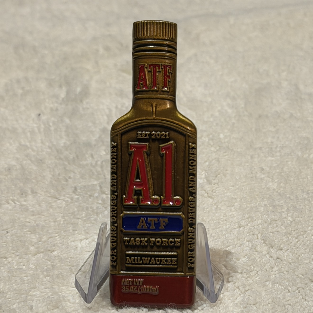 Milwaukee ATF A1 Bottle — back