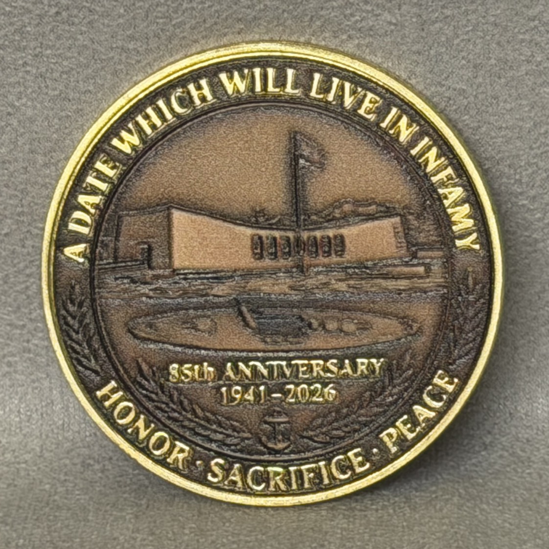 U.S.N. — back