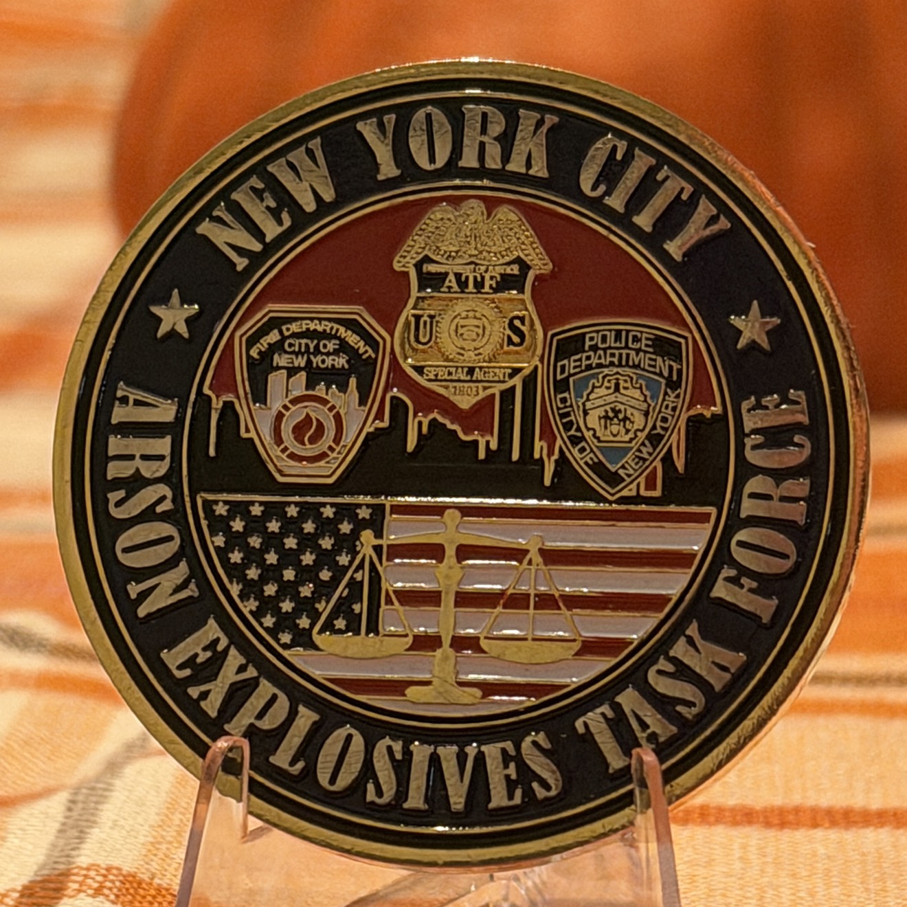 ATF / NYPD/ FDNY Arson & Explosives Task Force — front