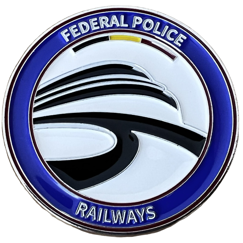 Belgian federal Police - Railways - Border control — back