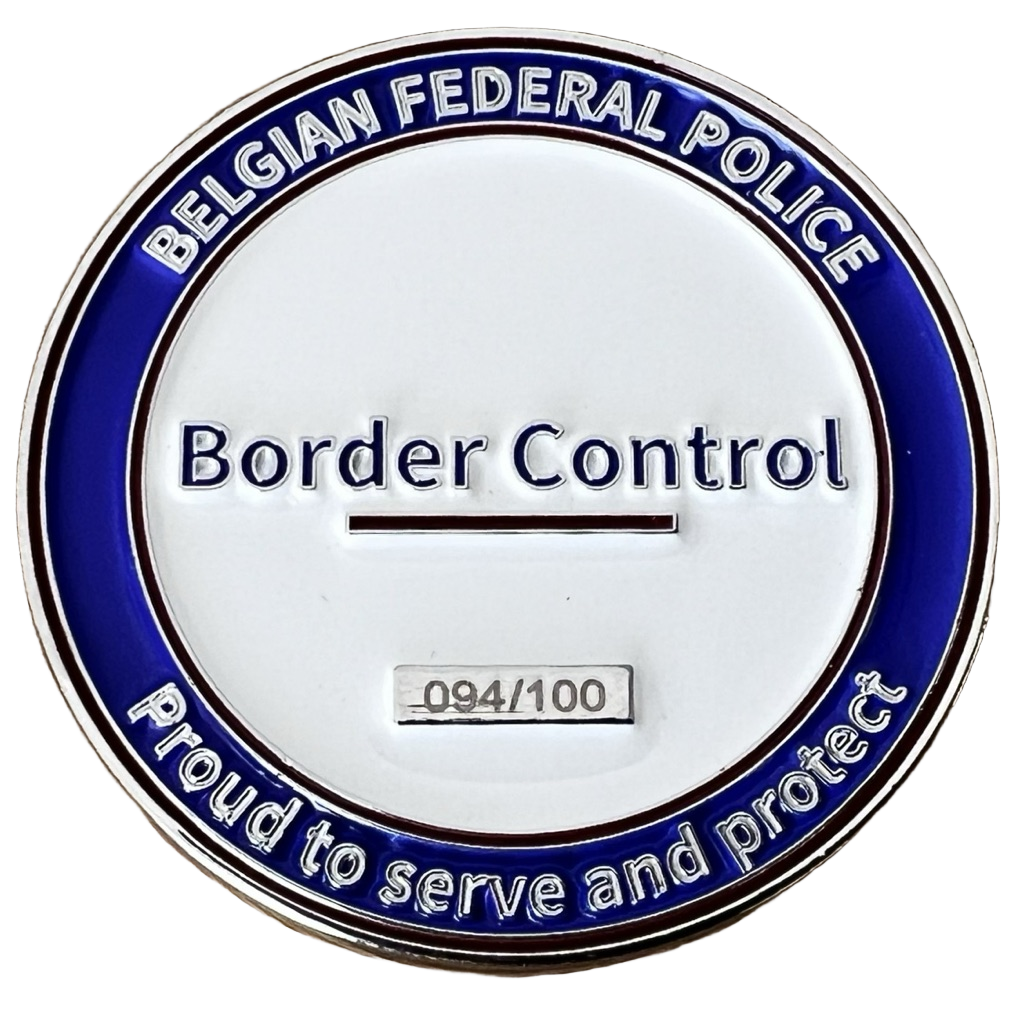 Belgian federal Police - Railways - Border control — front
