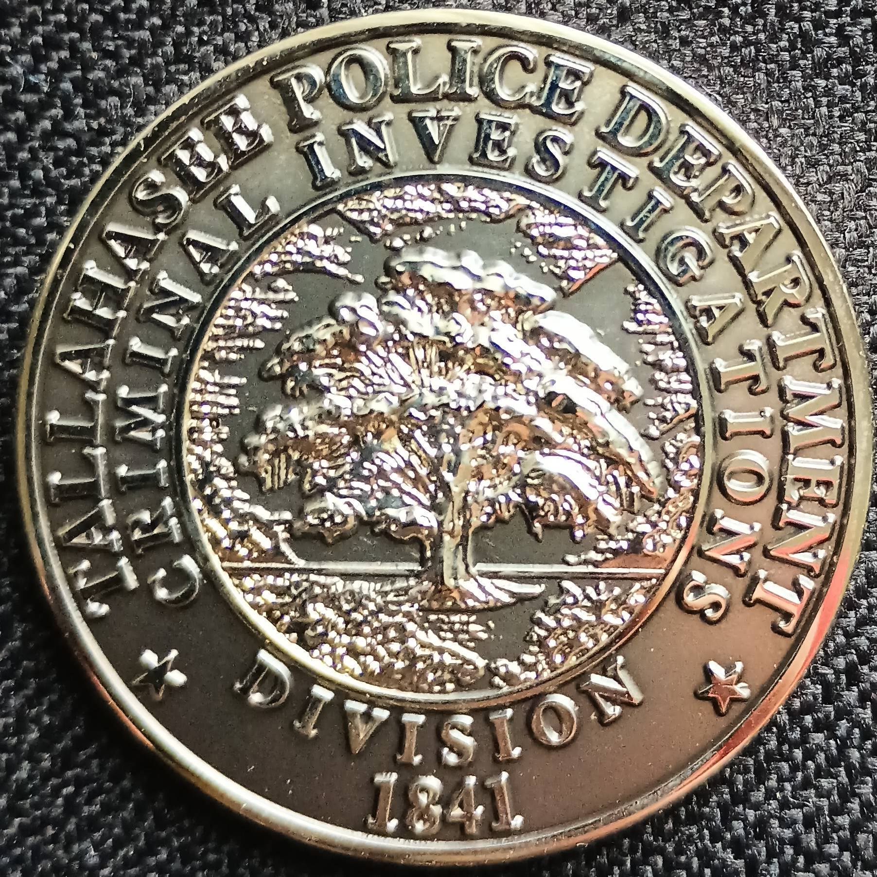Tallahassee Police Department CID — back
