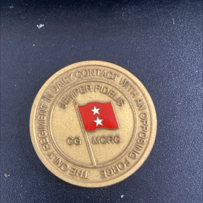 commanding generals coin usmc recruiting