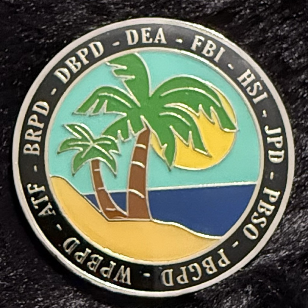 DEA West Palm Beach Task Force Group — back