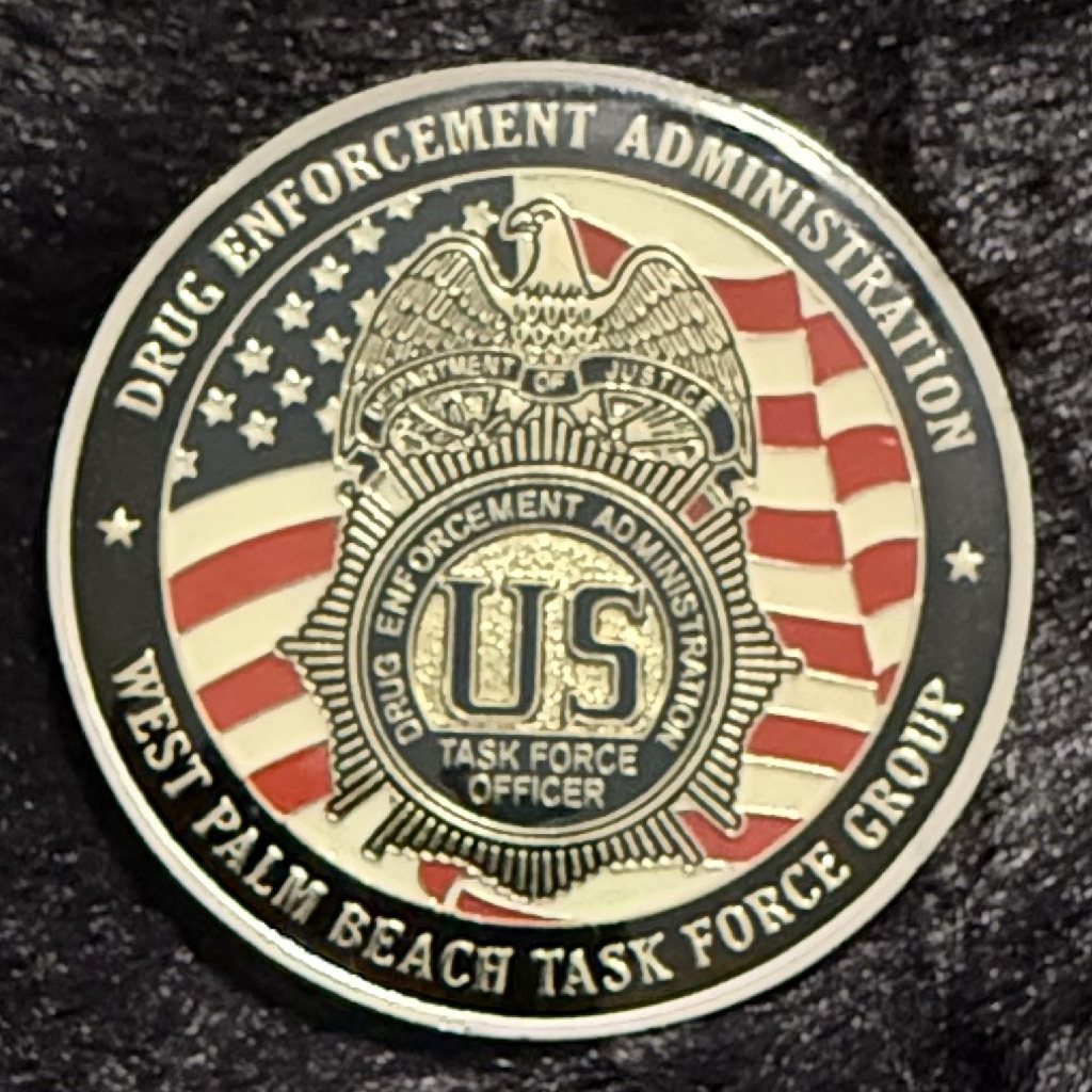 DEA West Palm Beach Task Force Group — front