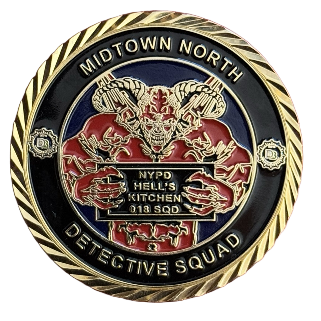 NYPD Midtown North Detective Squad — back