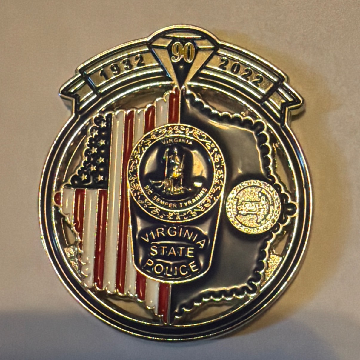 90th anniversary — front