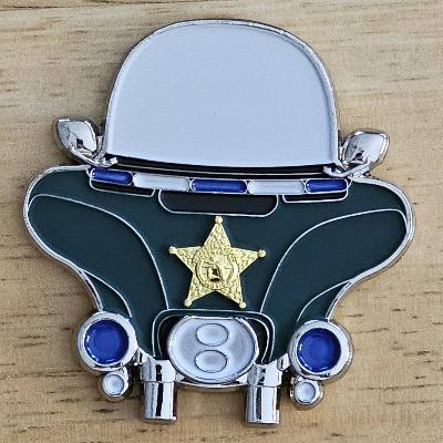 Leon County Sheriff's Office Motorcycle Silver Variant