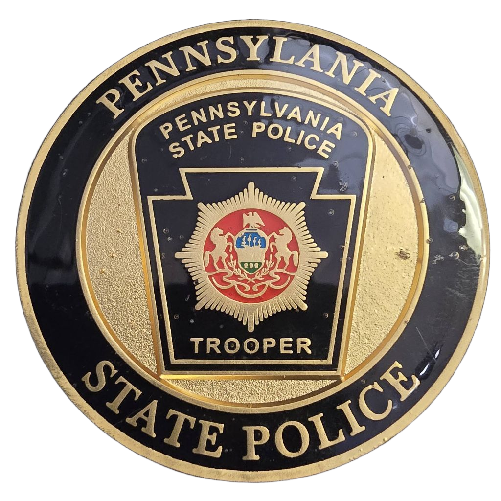 Clandestine Lab Response Team & Pennsylvania State Police Challenge Coin — back