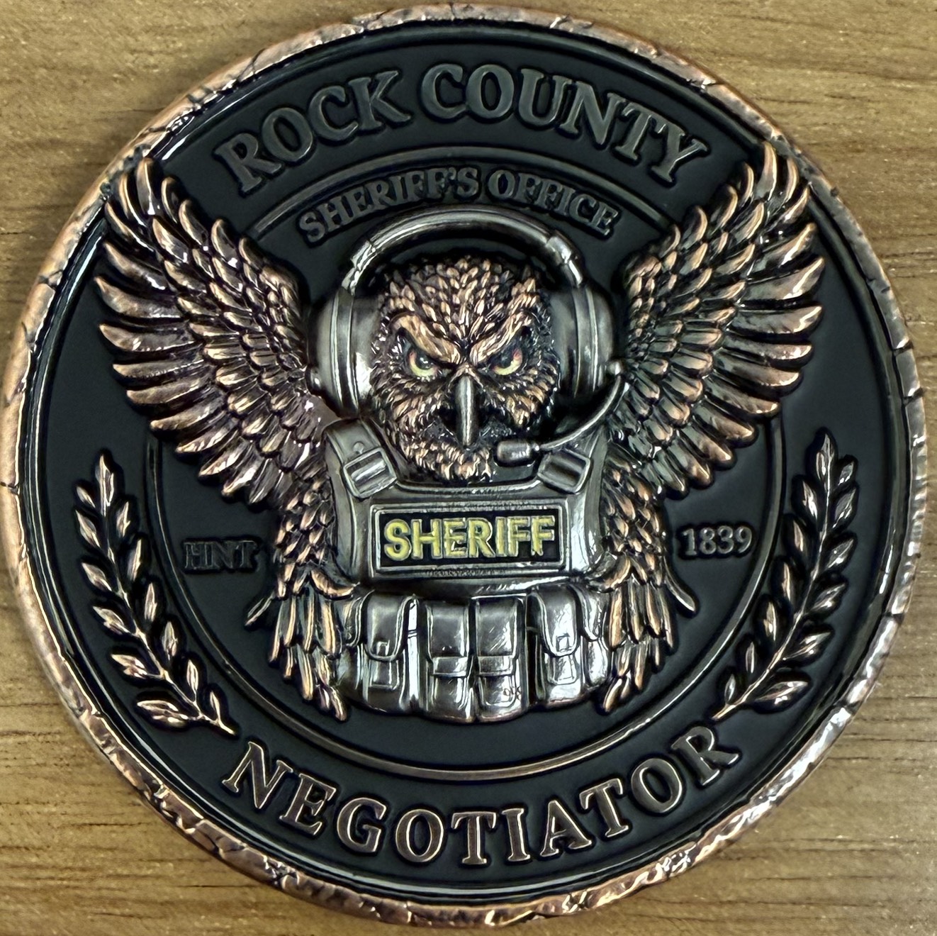 Rock County Sheriff’s Office Negotiator — front