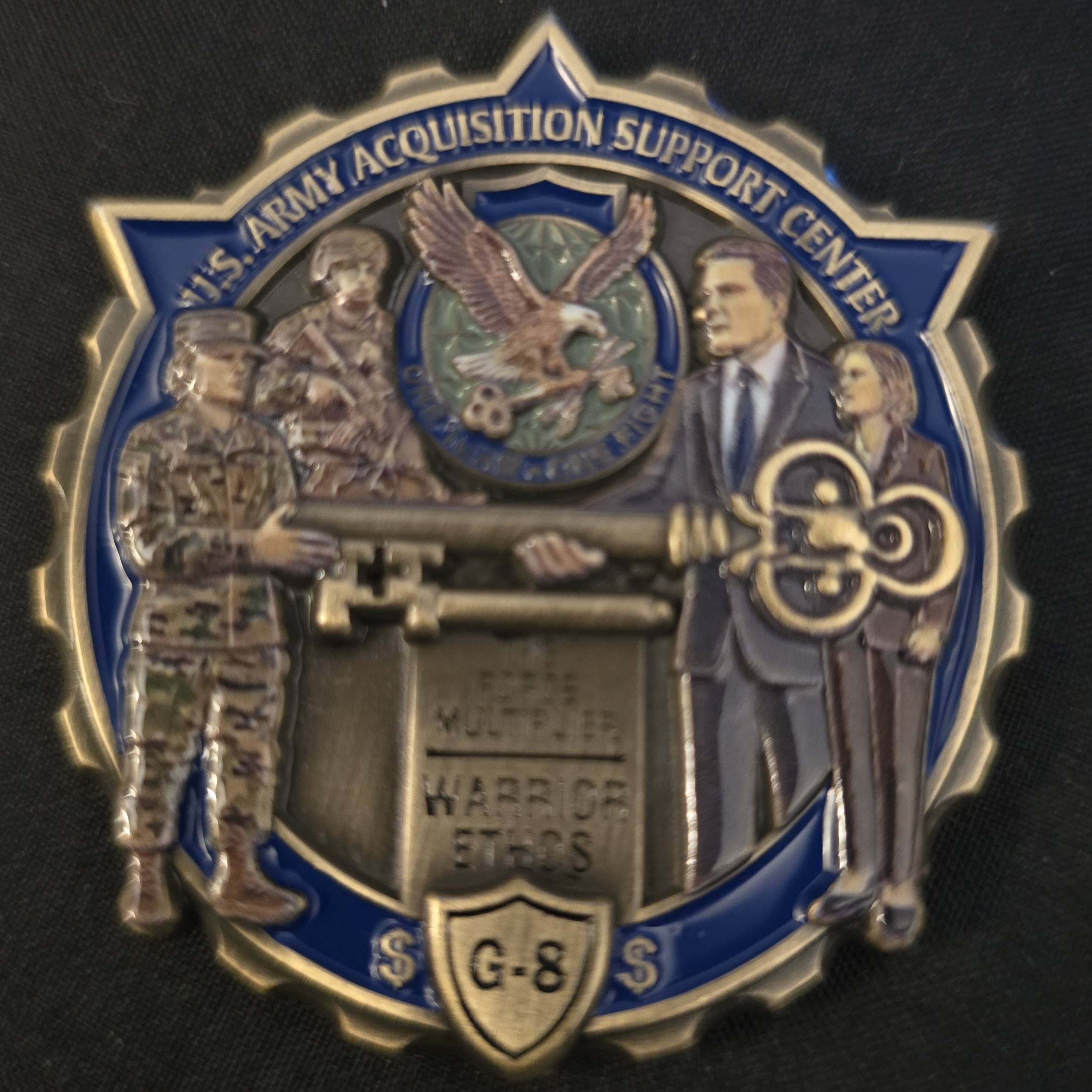 U s army acquisition support center G8 — front