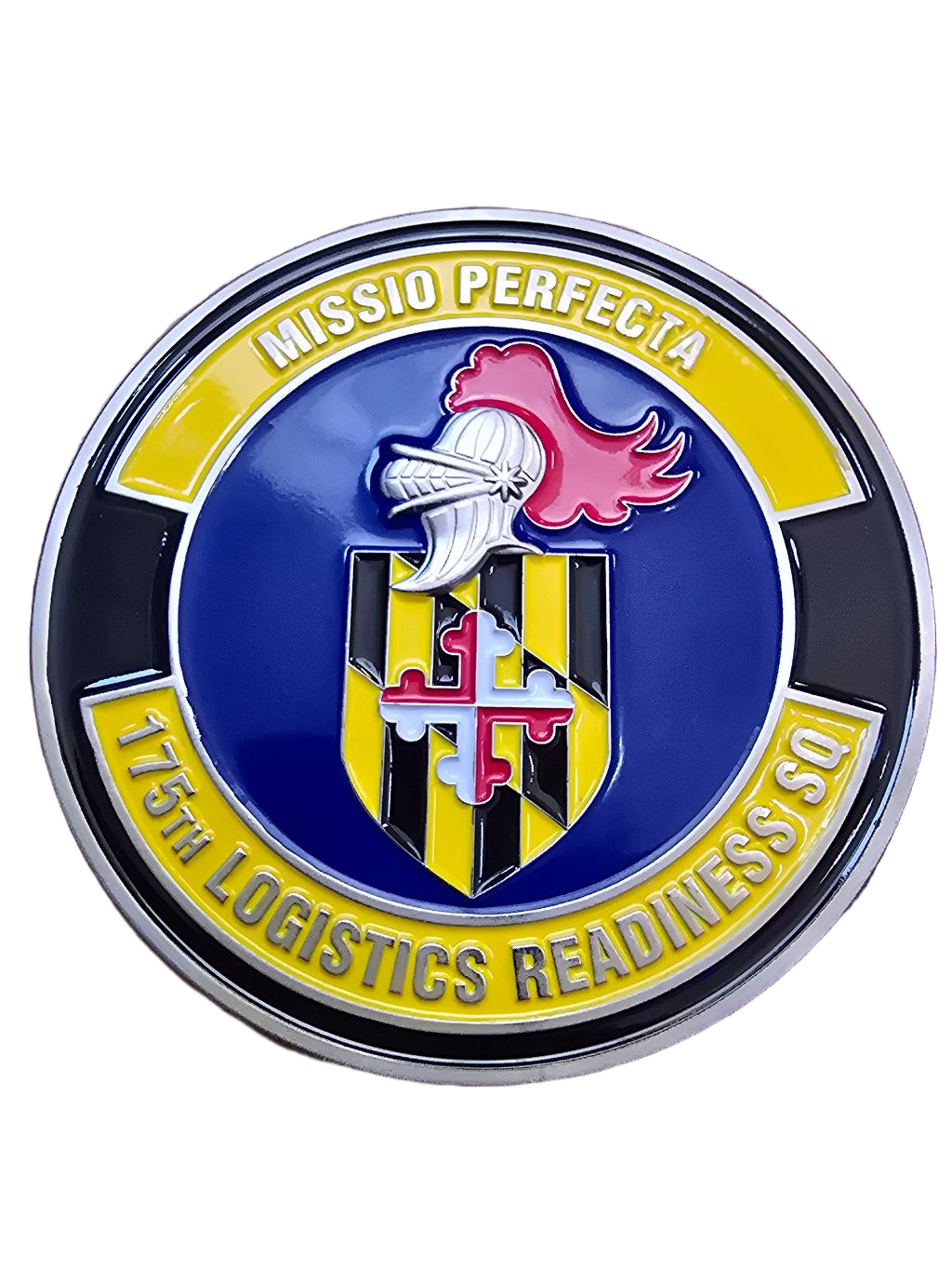 175th logistics readiness Squadron Commander coin — front