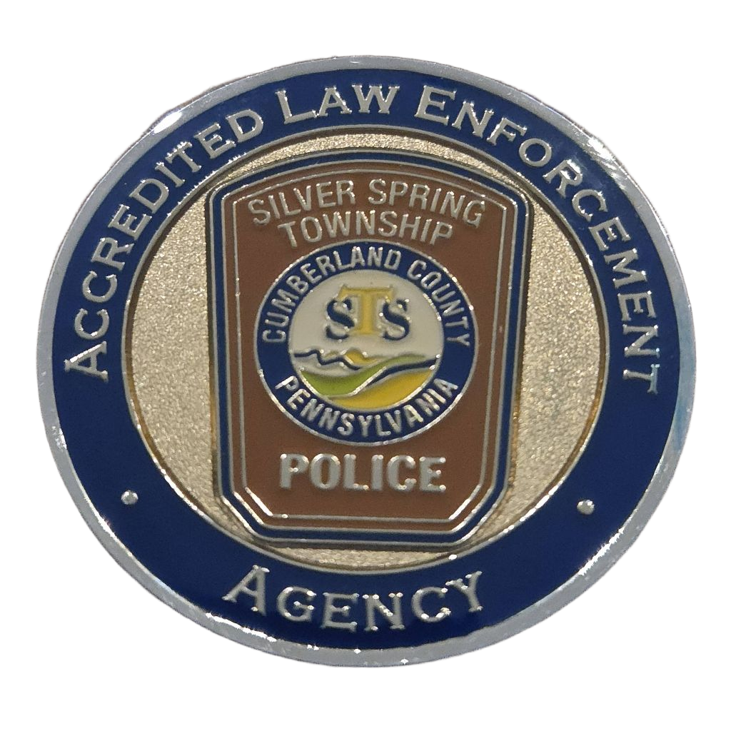Silver Spring Township Police Department Coin — front