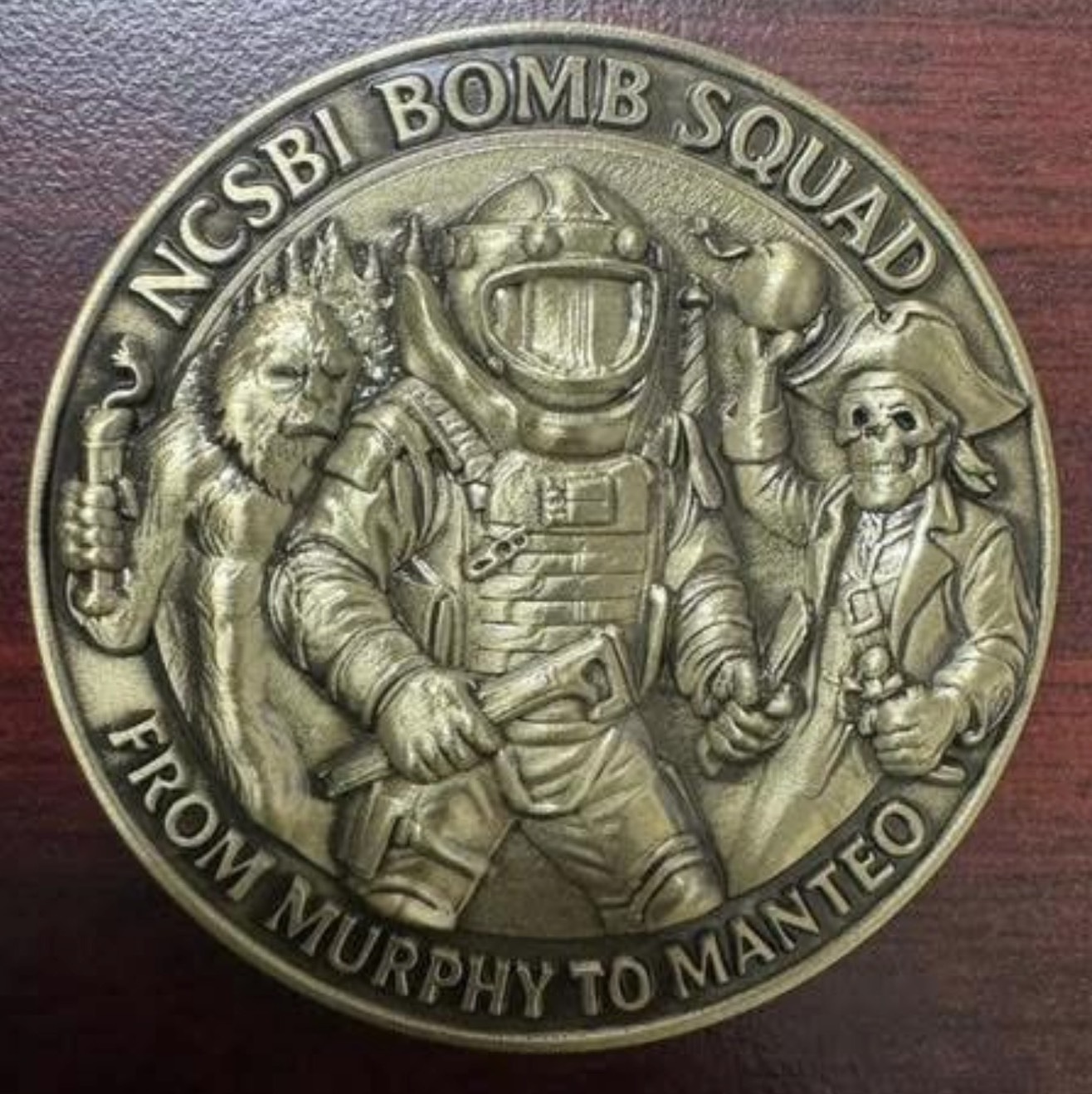 NC SBI BOMB SQUAD — back
