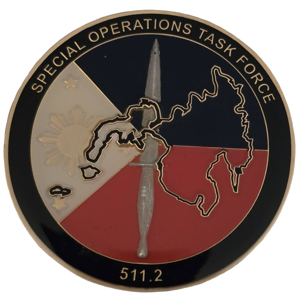 United States Marine Corps Raiders Challenge Coin — back