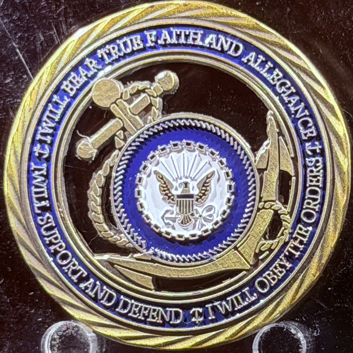 U.S.N. — back