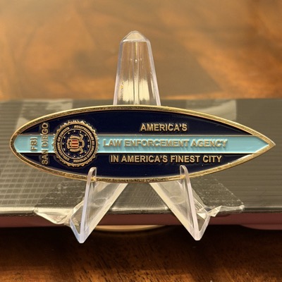 FBI San Diego Surfboard