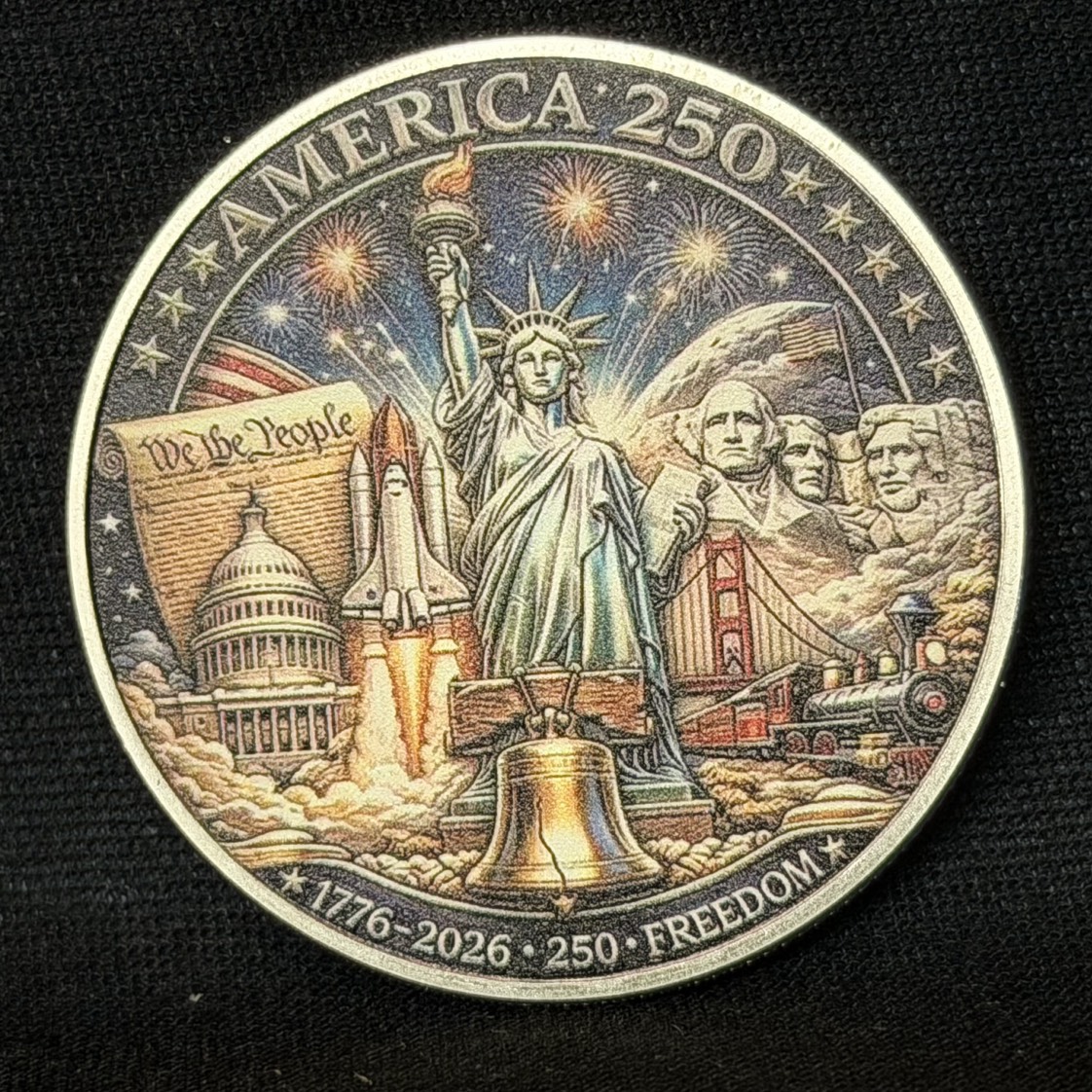 250th USA — back