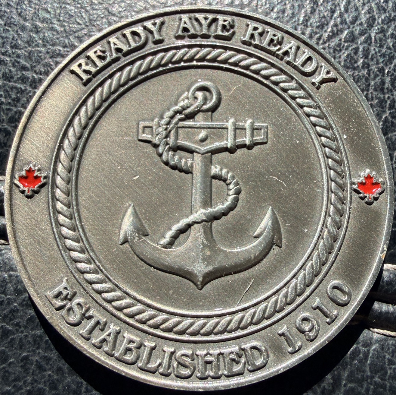 Royal Canadian Navy — back
