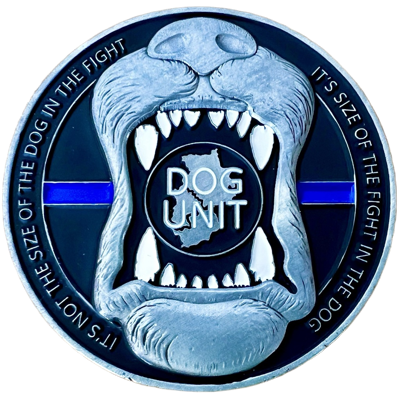 BCH Police Dog Unit Challenge Coin