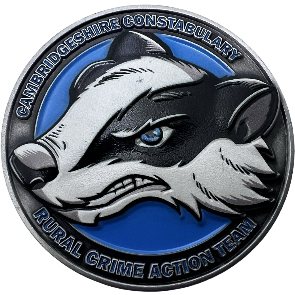 RCAT - Badger - Antique silver — front