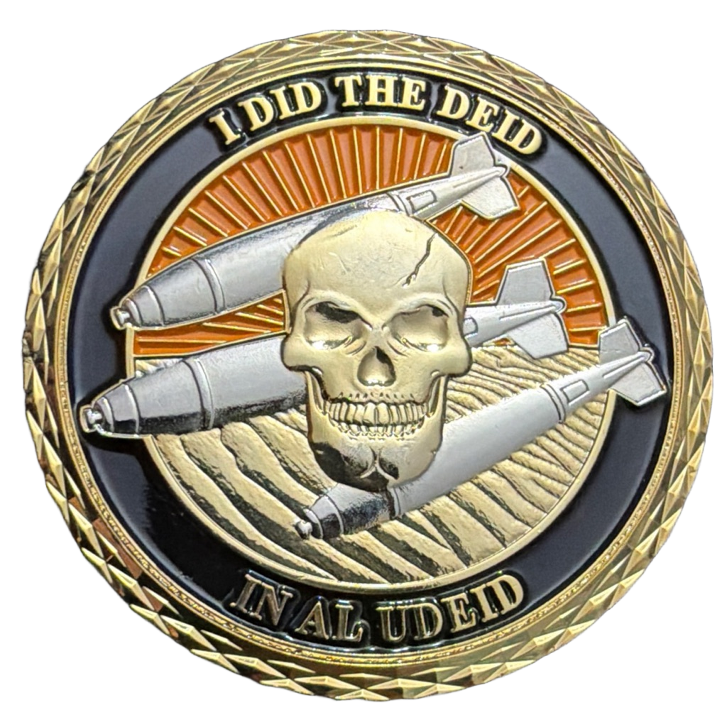 I Did the Deed in Al Udeid — front