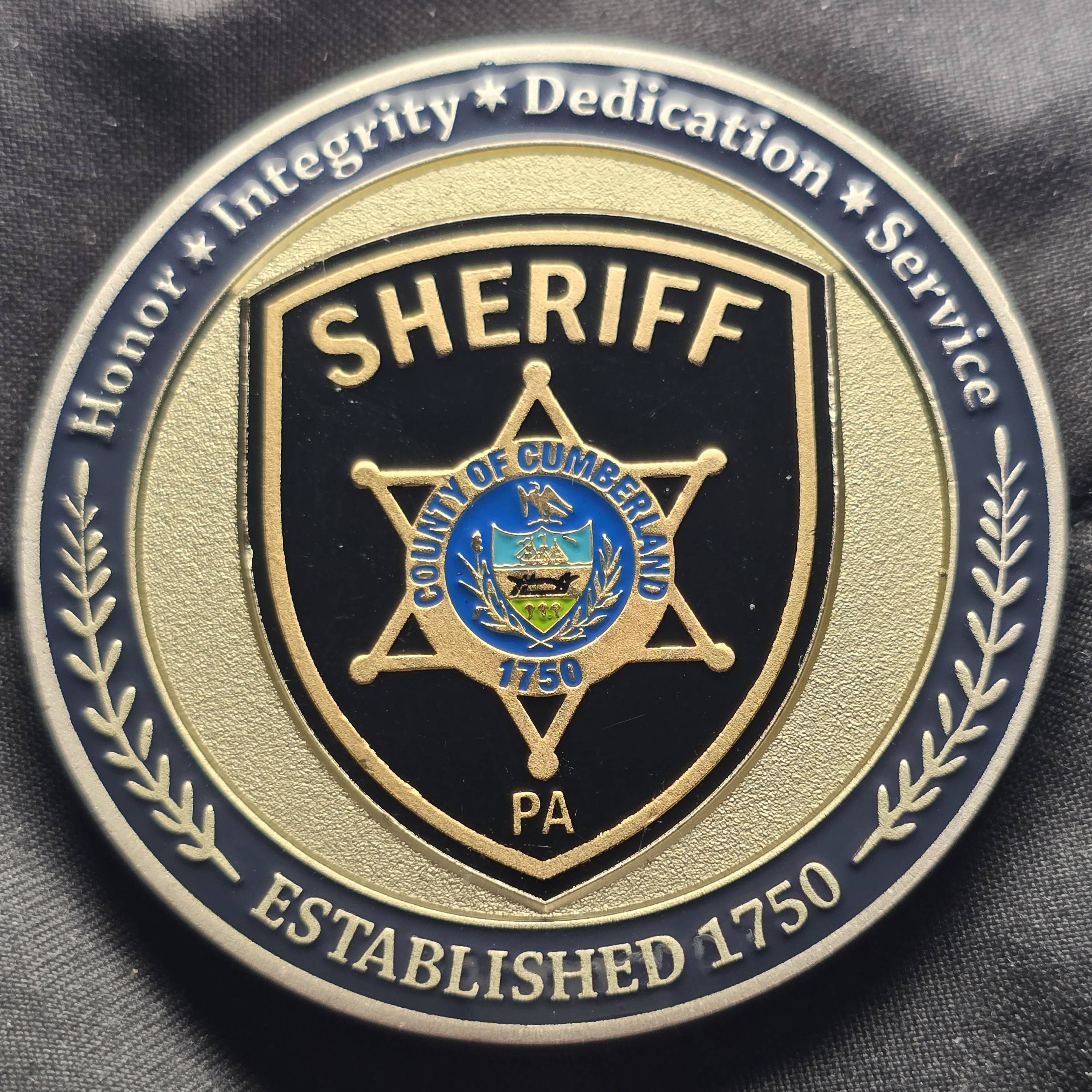 Cumberland County sheriff's office. — back
