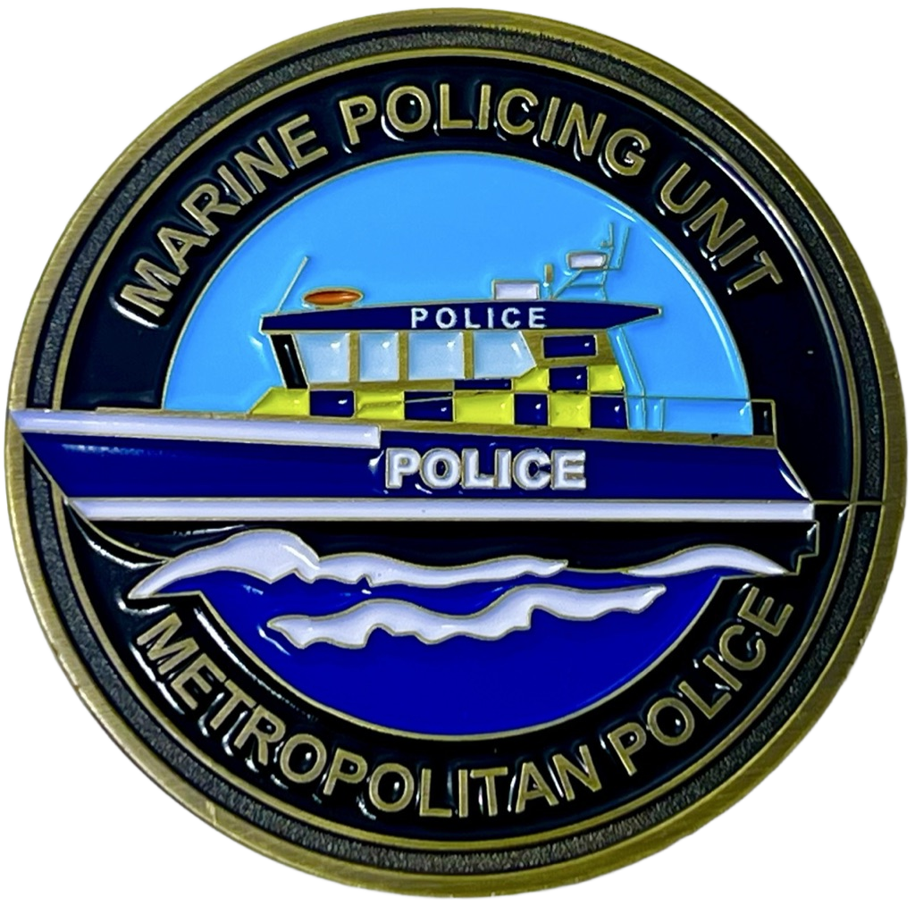 Metropolitan Police Marine Police Unit Rope Access Search Team — back
