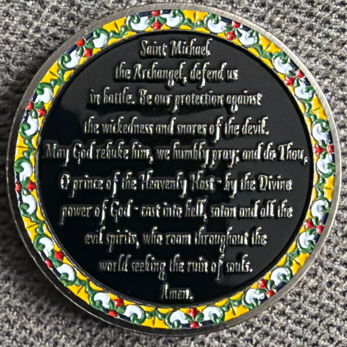 St Michael — back