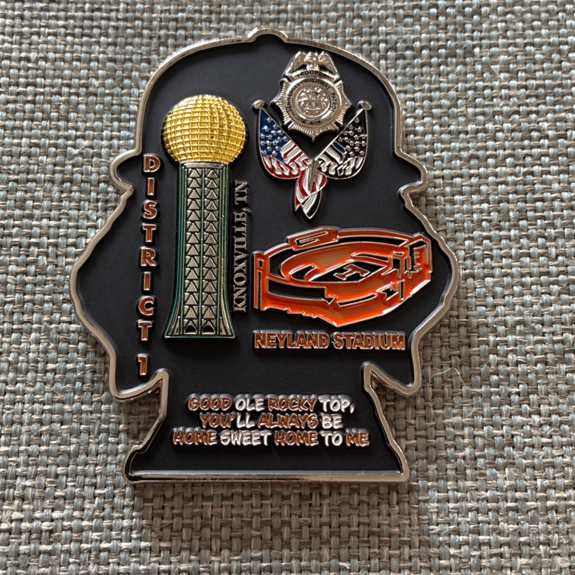 THP Smokey Dog (black) — back