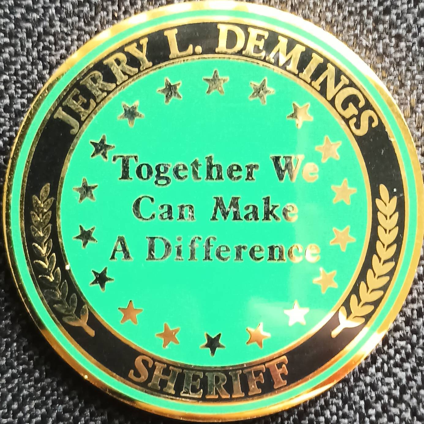 OCSO Sheriff Jerry L. Demings — back