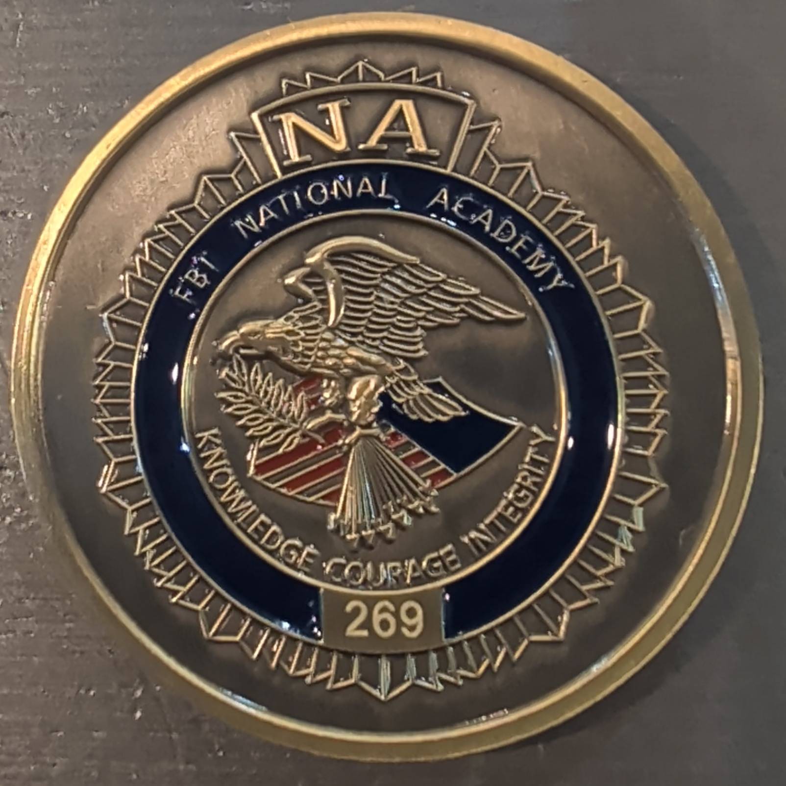 FBI National Academy 269 — front