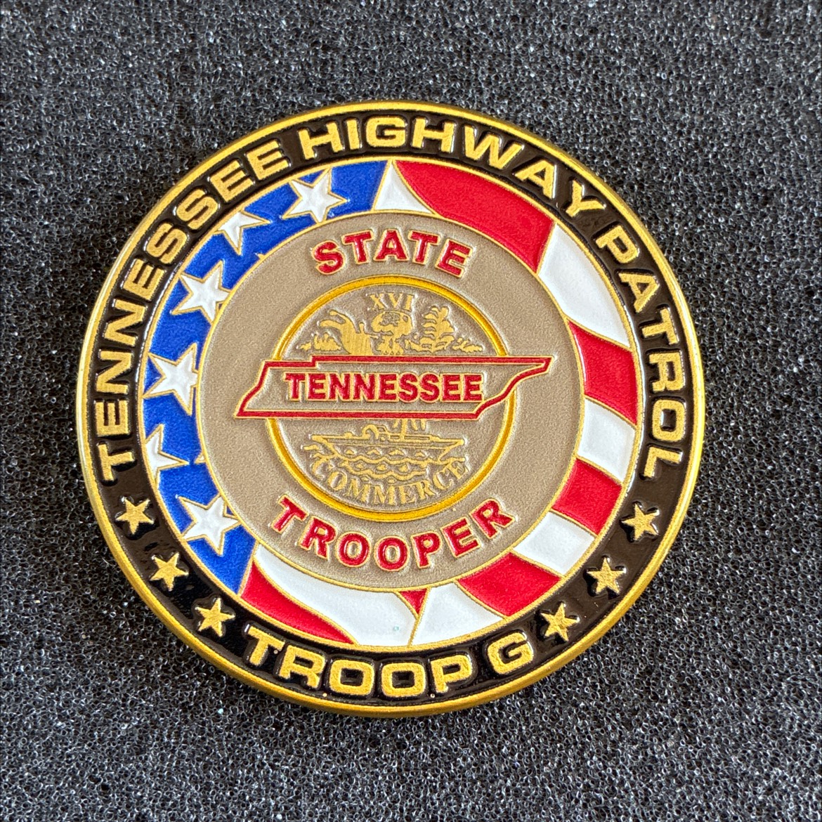 THP District 3/Troop G - Ed the Zebra — back