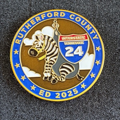 THP District 3/Troop G - Ed the Zebra