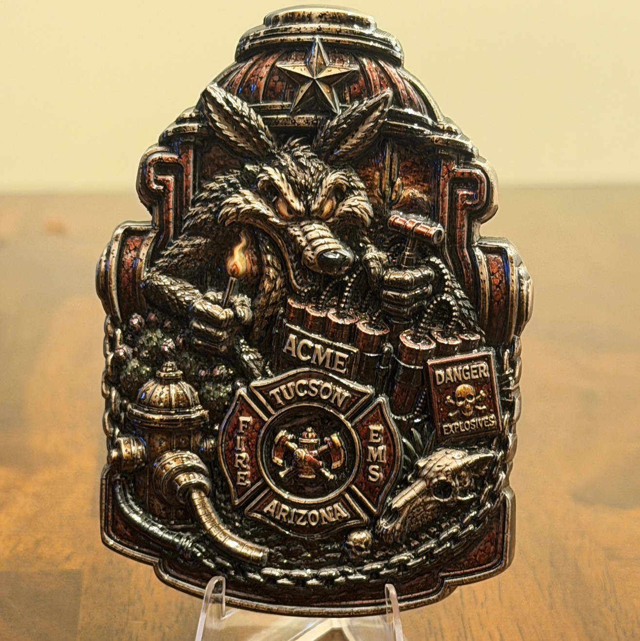 Tucson Fire Department — back