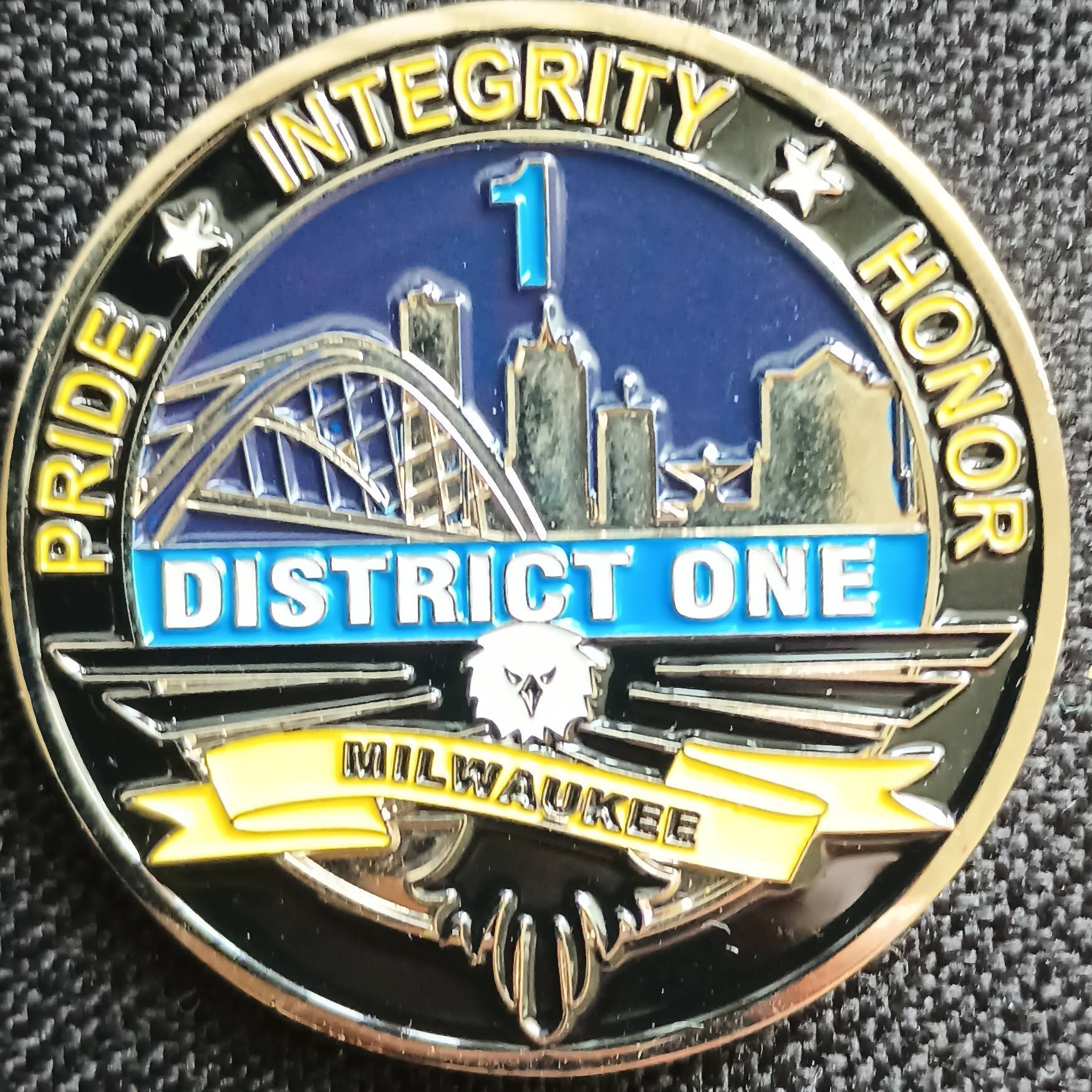 Milwaukee Police Department District 1 — back