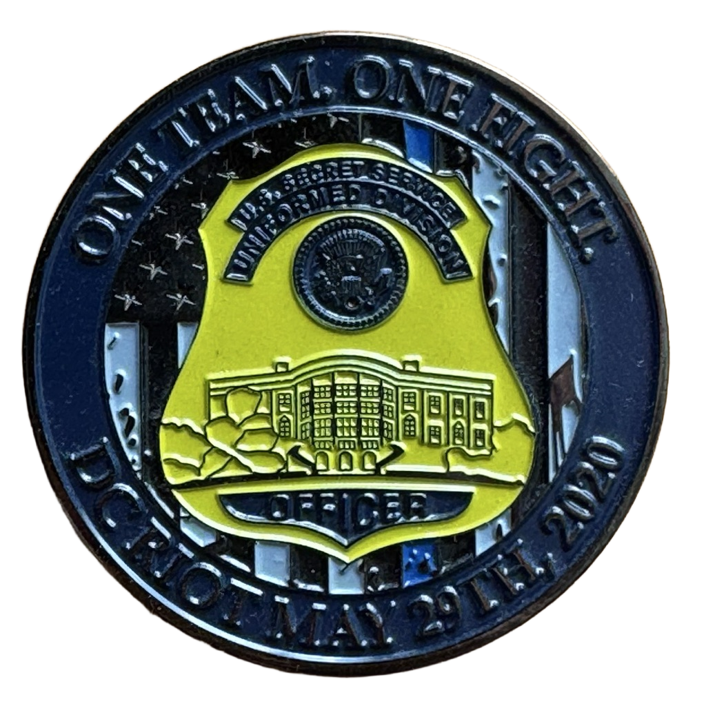 USSS - DC Riots 2020 - Uniformed Division — back