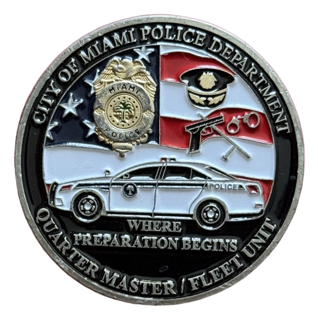 Miami Police Quartermaster/Fleet Unit and Property & Evidence Management Section — front