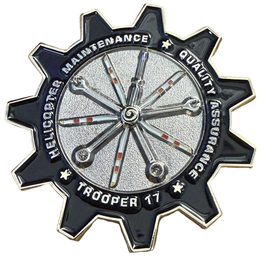 Maryland State Police Aviation Command Helicopter Maintenance — back