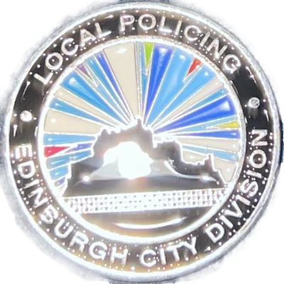 Police Scotland Local Policing Edinburgh City Division Challenge Coin