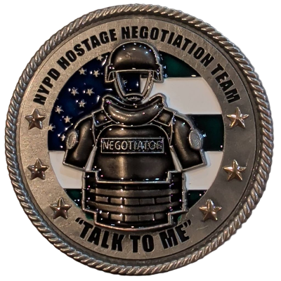 NYPD Hostage Negotiation Team 50th Anniversary Coin