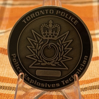 Toronto Police Bomb Technician