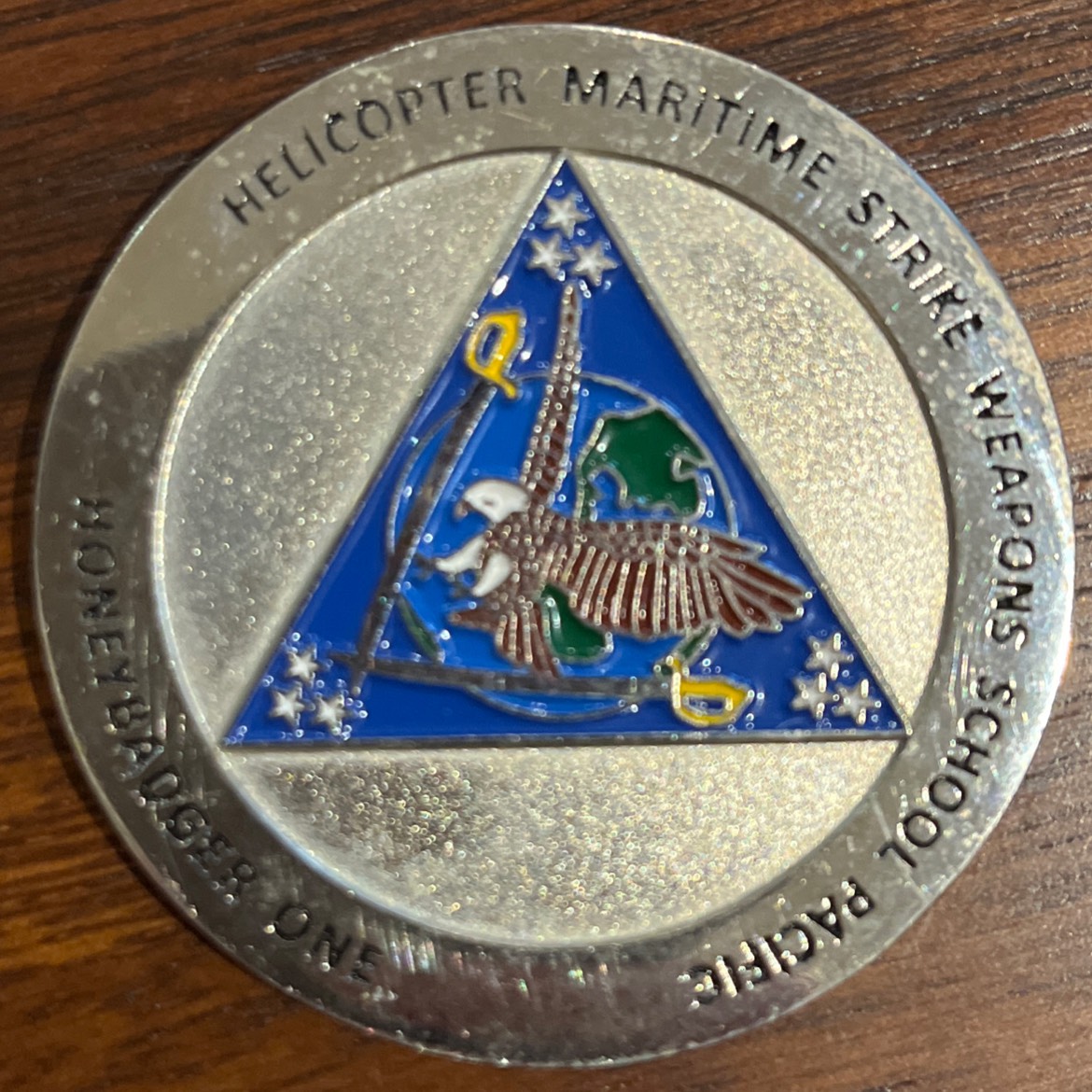 CO of HMS WSP — back