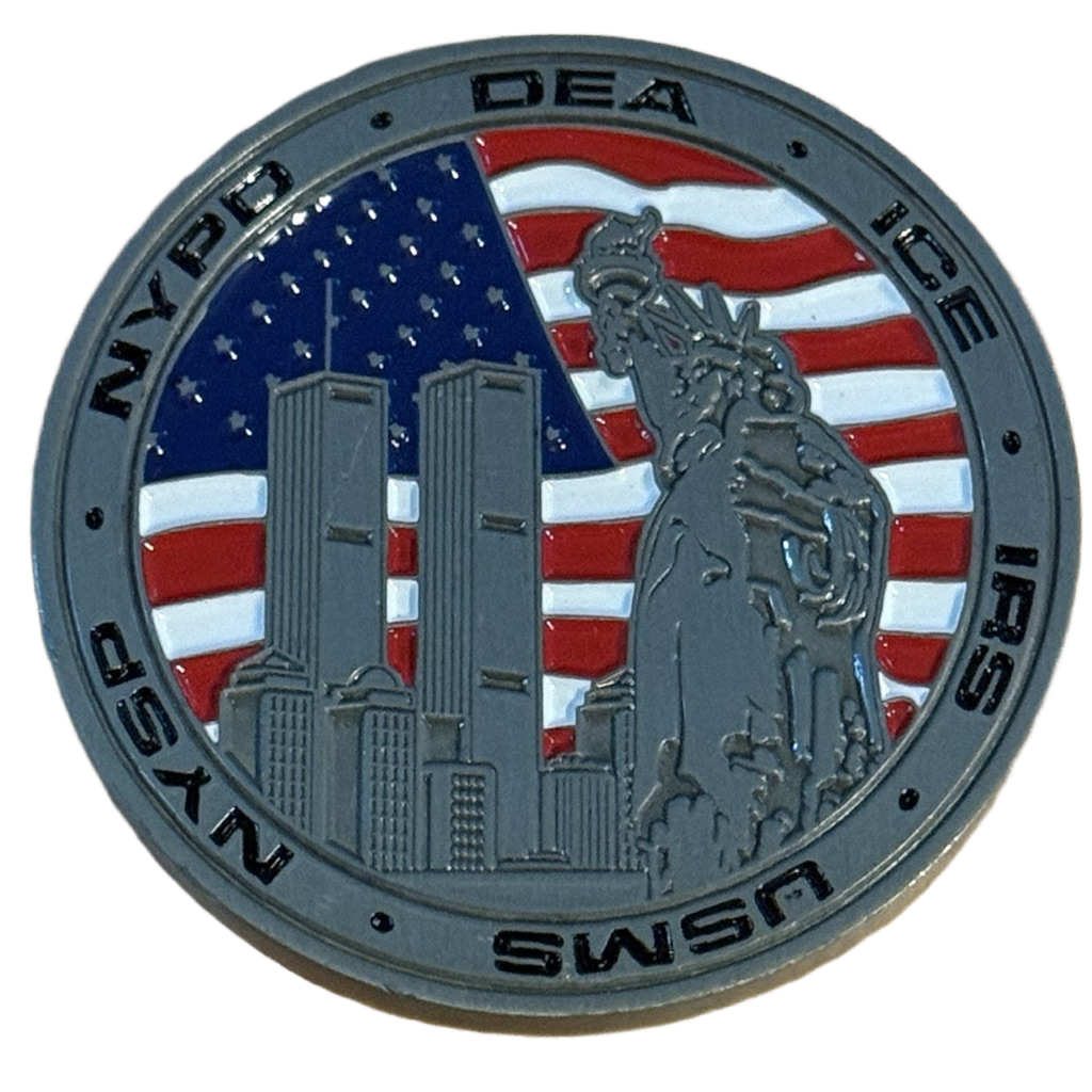 New York Organized Crime Drug Enforcement Strike Force — back