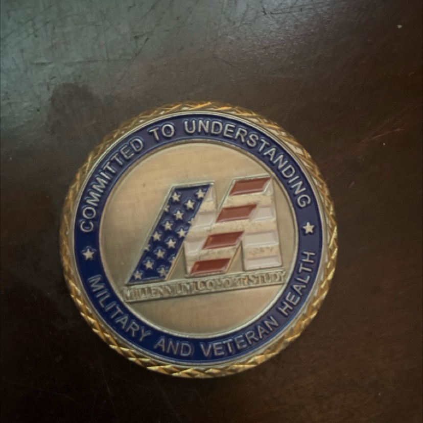 Millennium Cohort Study 10-Year Dedication Coin – A Story of Ongoing Contribution and Recognition — front