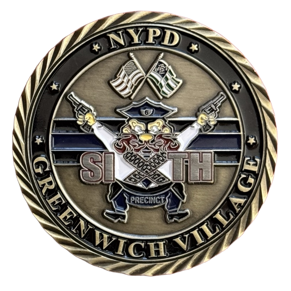 NYPD Greenwich Village Precinct Special Operations Anti-Crime — back