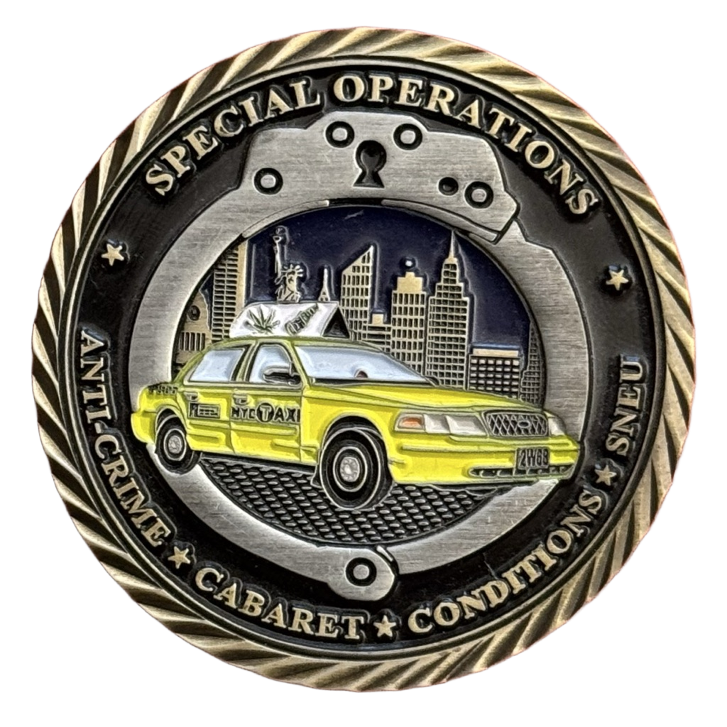 NYPD Greenwich Village Precinct Special Operations Anti-Crime — front