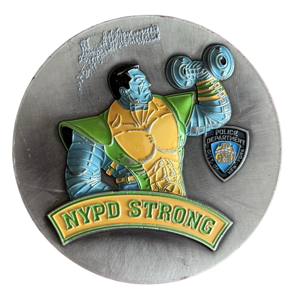 NYPD Iron Donut — back